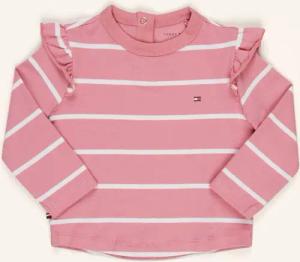 TOMMY HILFIGER Longsleeve mit Rüschen