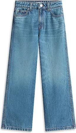 TOMMY HILFIGER Mädchen Jeans Wide Fit  blau | 164