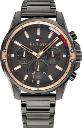 Tommy Hilfiger Mason Herrenuhr Grau 1791790