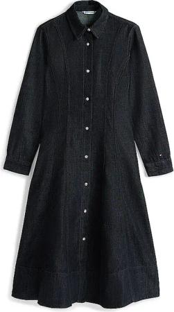 TOMMY HILFIGER Midikleid  blau | 36