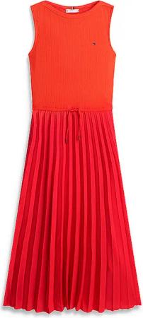 TOMMY HILFIGER Midikleid  rot | M