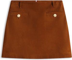 TOMMY HILFIGER Minirock  braun | 38
