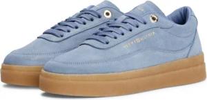 Tommy Hilfiger MODERN COURT SNEAKER SUEDE Plateausneaker, Freizeitschuh, Halbschuh, Schnürer mit weich gepolstertem Schaftrand