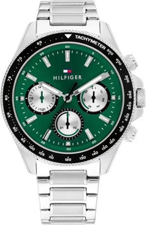 Tommy Hilfiger Multifunktionsuhr CLARK 1792211, Quarzuhr, Armbanduhr, Herrenuhr, Edelstahlarmband, analog