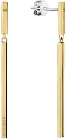 Tommy Hilfiger Paar Ohrhänger LINEAR, mit Emaille