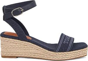 TOMMY HILFIGER Pantoletten - Sandalen dunkelblau | 39