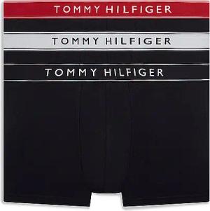 TOMMY HILFIGER Pants 3er Pkg. true white / medium red / desert sky blau | M