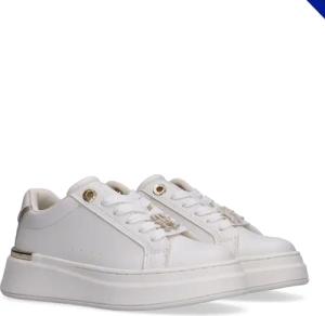 Tommy Hilfiger Plateausneaker Trendy Schnürschuh, Halbschuh, Schnürschuh mit Plateausohle