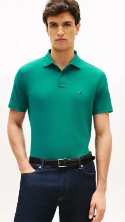 Tommy Hilfiger Poloshirt "1985 REGULAR POLO" aus Piqué