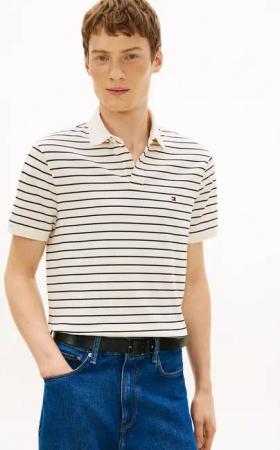 Tommy Hilfiger Poloshirt "1985 REGULAR POLO" aus Piqué