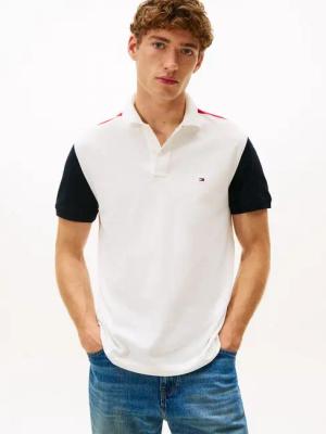 Tommy Hilfiger Poloshirt BLOCKING POLO Mit Rundhalsausschnitt