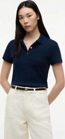 Tommy Hilfiger Poloshirt "GOLD BUTTON SLIM SS POLO"