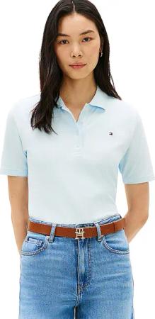 TOMMY HILFIGER Poloshirt  hellblau | M