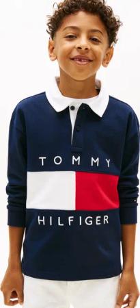 Tommy Hilfiger Poloshirt Kinder bis 16 Jahre, mit Polokragen