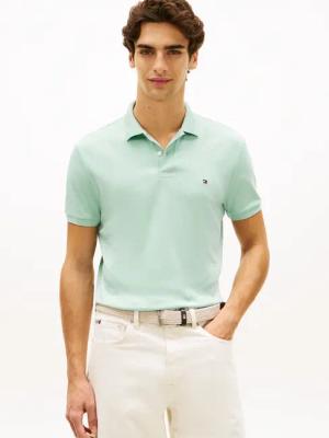 Tommy Hilfiger Poloshirt "LIQUID COTTON REG SEASONAL POLO" mit Logostickerei