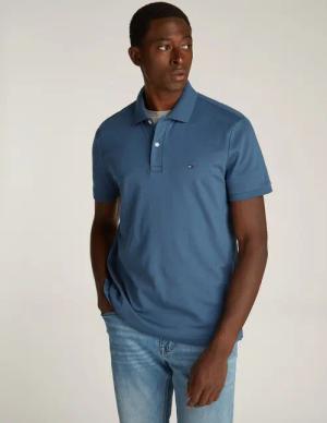 Tommy Hilfiger Poloshirt "LIQUID COTTON REG SEASONAL POLO" mit Logostickerei