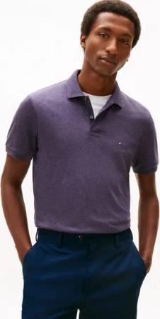 Tommy Hilfiger Poloshirt LIQUID COTTON REGULAR SEASONAL mit Logostickerei