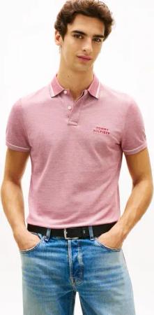 Tommy Hilfiger Poloshirt "OXFORD TWO TONE REGULAR PLACKET" Regular fit mit Polokragen