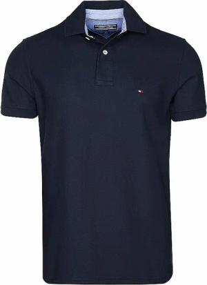 TOMMY HILFIGER Poloshirt Regular Fit blau | M