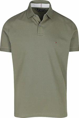 TOMMY HILFIGER Poloshirt Regular Fit olive | S