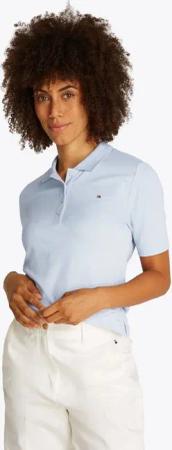 Tommy Hilfiger Poloshirt Regular Fit Pique Premium Polo Baumwollmischung, regular fit