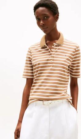 Tommy Hilfiger Poloshirt Regular Fit Pique Premium Polo Baumwollmischung, regular fit