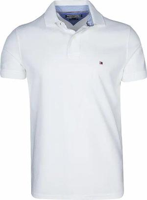 TOMMY HILFIGER Poloshirt Regular Fit weiss | XL