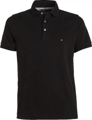 TOMMY HILFIGER Poloshirt Slim Fit schwarz | XXXL