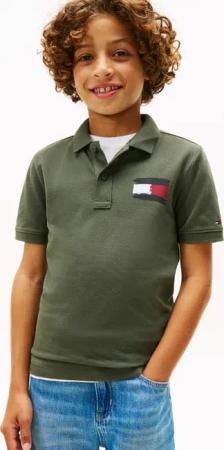 Tommy Hilfiger Poloshirt "TOMMY FLAG POLO SS" Kinder bis 16 Jahre