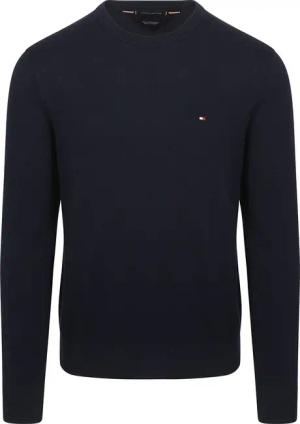 Tommy Hilfiger Pullover Cotton Kaschmir Dunkelblau - Größe XXL