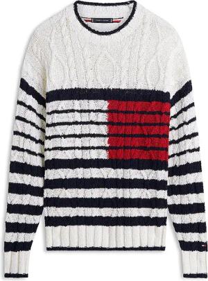 TOMMY HILFIGER Pullover  weiss | M