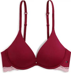 TOMMY HILFIGER Push Up BH red rot | 80B