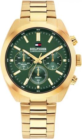 Tommy Hilfiger Quarzuhr HUDSON 1710736, Armbanduhr, Herrenuhr, Edelstahlarmband, analog