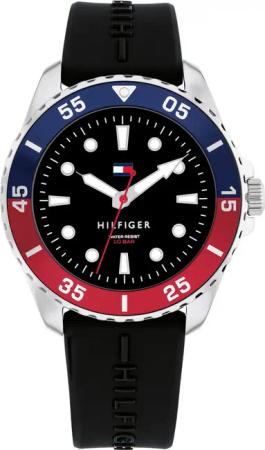Tommy Hilfiger Quarzuhr KIDS 1720046, Armbanduhr, Kinderuhr, analog, Silikonarmband, Geschenkidee