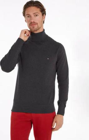 Tommy Hilfiger Rollkragenpullover PIMA ORG CTN CASHMERE ROLL NECK