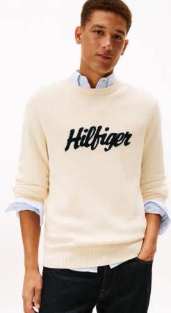 Tommy Hilfiger Rundhalspullover SEASONAL GRAPHIC COTTON