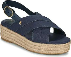 Tommy Hilfiger  Sandalen DENIM ESPADRILLE PLATFORM SANDAL