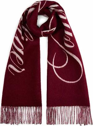 TOMMY HILFIGER Schal  dunkelrot