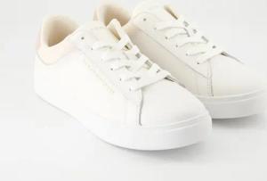 Tommy Hilfiger Schuhe - Fw0Fw08320Aa8 Glattleder (Beige, Gr. 37)