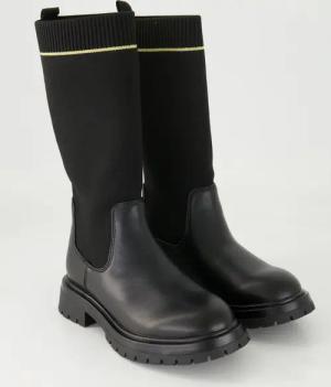 Tommy Hilfiger Schuhe - Stivale Textil und Synthetik (Schwarz, Gr. 40)