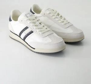 Tommy Hilfiger Schuhe - TJM Retro Runner Cleated Leder und Textil (Beige, Gr. 45)