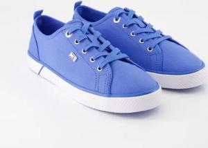 Tommy Hilfiger Schuhe - Vulc Canvas Textil (Blau, Gr. 38)