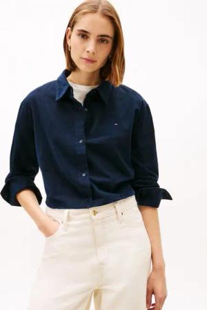 Tommy Hilfiger Shirtbluse CORDUROY RELAXED SHIRT