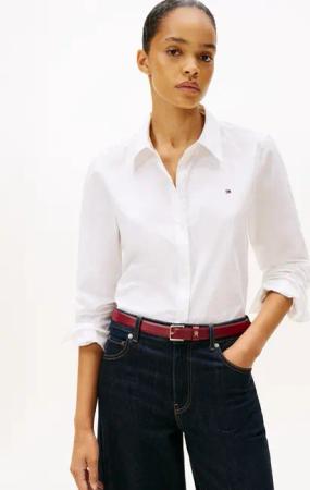 Tommy Hilfiger Shirtbluse "ESS POPLIN REGULAR SHIRT"