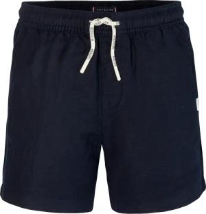 Tommy Hilfiger Shorts "LINEN VISCOSE SHORT" mit Kordelzug, Logostickerei
