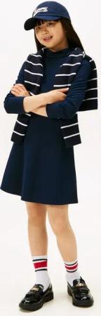 Tommy Hilfiger Skaterkleid ESSENTIAL SKATER DRESS L/S Kinder bis 16 Jahre