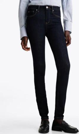 Tommy Hilfiger Skinny-fit-Jeans HERITAGE COMO SKINNY RW mit Tommy Hilfiger Logo-Badge