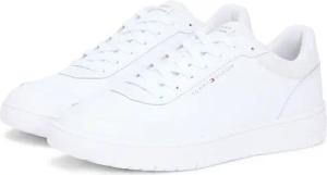 Tommy Hilfiger Sneaker "BASKET CORE LITE LTH BLOCK", Freizeitschuh, Halbschuh, Schnürschuh mit seitlicher Logoverzierung