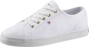 Tommy Hilfiger Sneaker "ESSENTIAL NAUTICAL SNEAKER", Freizeitschuh, Halbschuh, Schnürschuh mit goldfarbenen Ösen