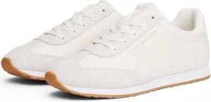 Tommy Hilfiger Sneaker "HERITAGE FASHION RUNNER MIX MAT", Freizeitschuh, Halbschuh, Schnürer mit seitlichem Logoschriftzug